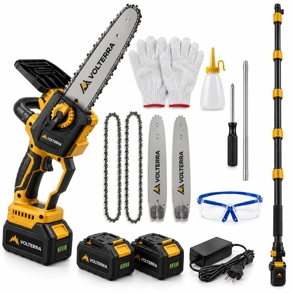 Kit completo Volterra — tudo o que vem no pacote